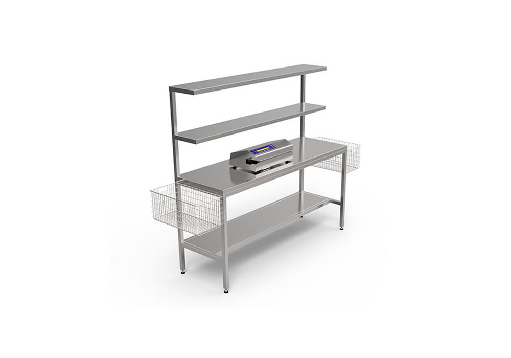 Fixed height packing table