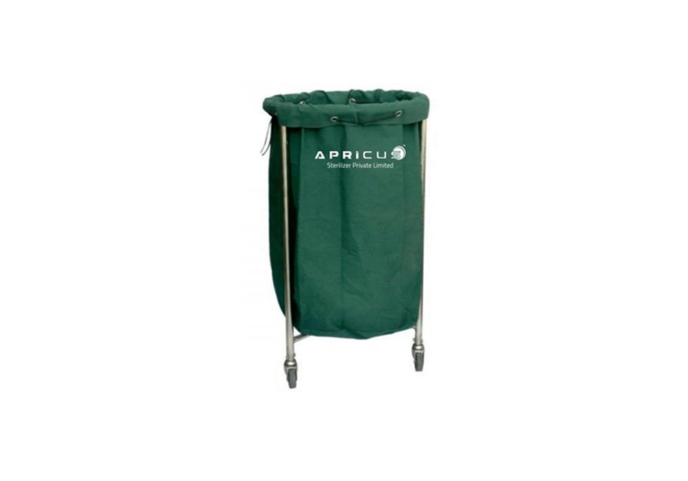 Soil linen trolley (Round) SS